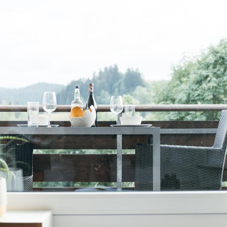 Rosenalm Scheidegg - Ferienwohnungen mit Pool und Sauna - Studio 6 with Balcony - 1