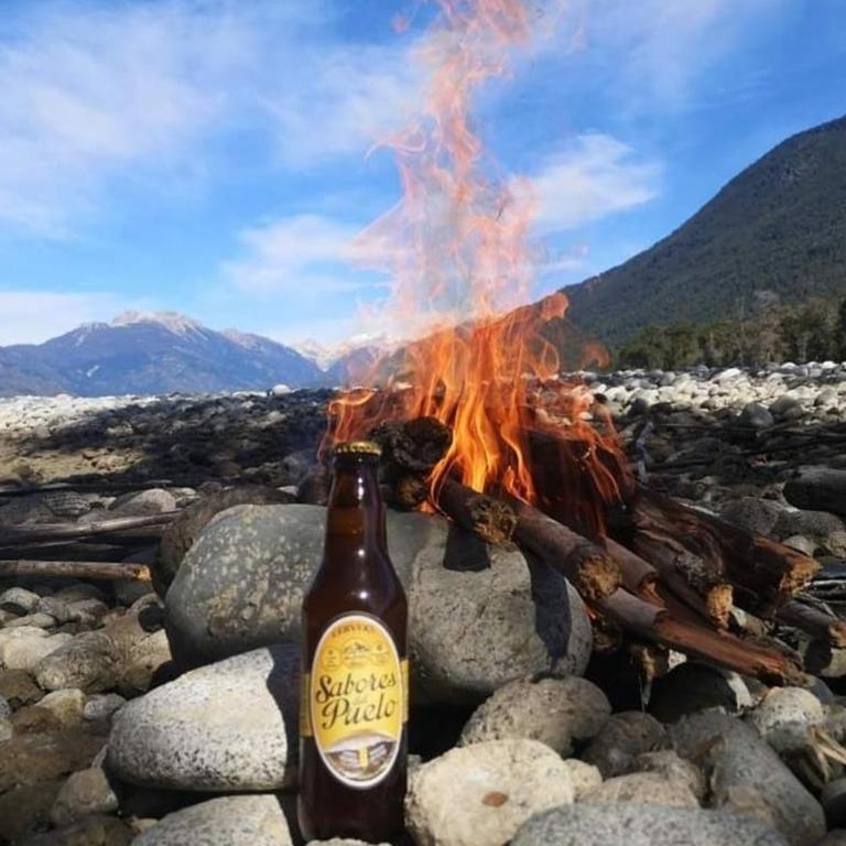 Cabañas Los Ranchos del Puelo - Habitación Doble con vistas al parque - 23