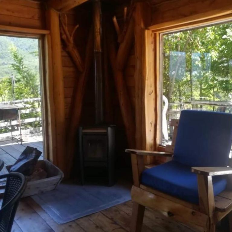 Cabañas Los Ranchos del Puelo - Habitación Doble con vistas al parque - 27