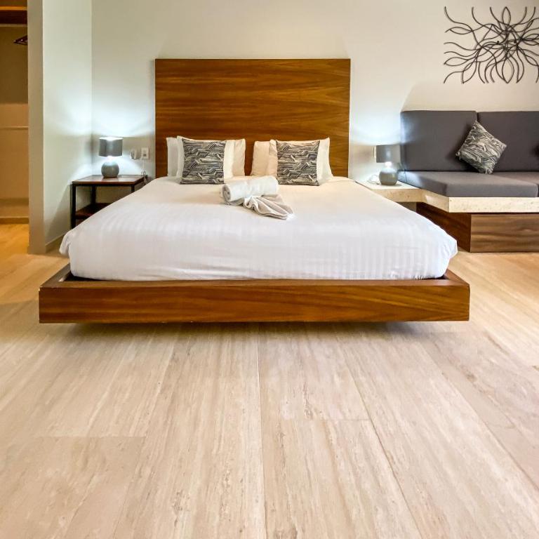 Big Studio at KAAB BY THE BEACH with roof top pool near Paseo del Carmen Mall - Estudio Superior - 10