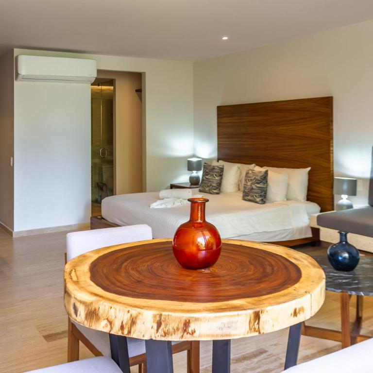 Big Studio at KAAB BY THE BEACH with roof top pool near Paseo del Carmen Mall - Estudio Superior - 3