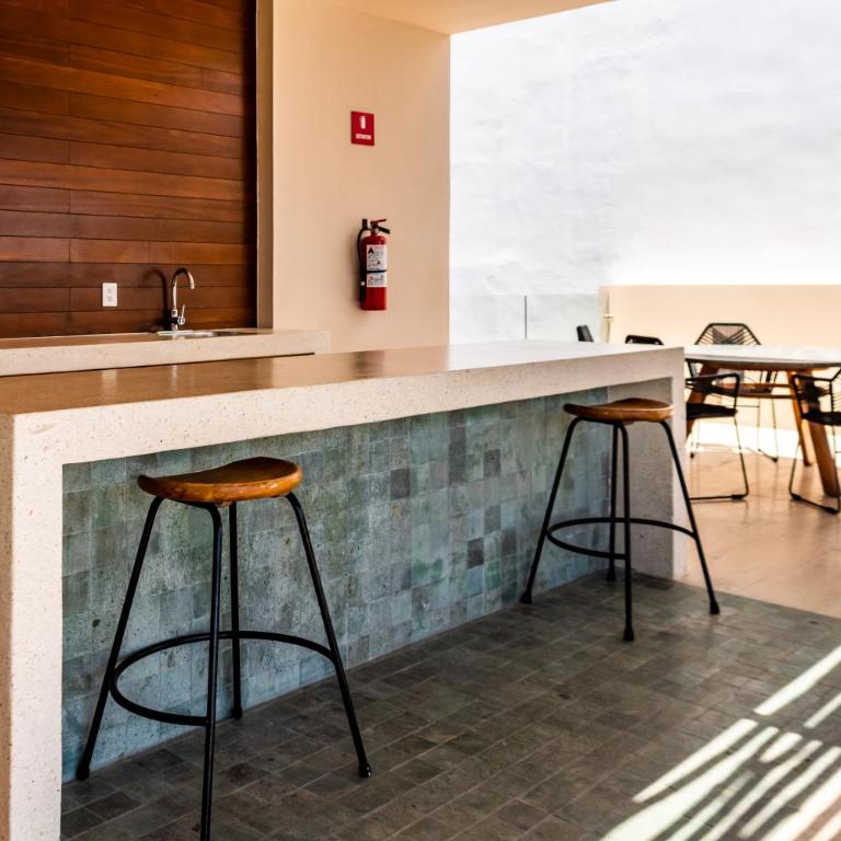 Big Studio at KAAB BY THE BEACH with roof top pool near Paseo del Carmen Mall - Estudio Superior - 52