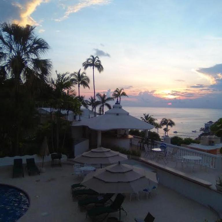 Gran habitacion con terraza vista espectacular, piscina - Apartamento con vistas al mar - 27