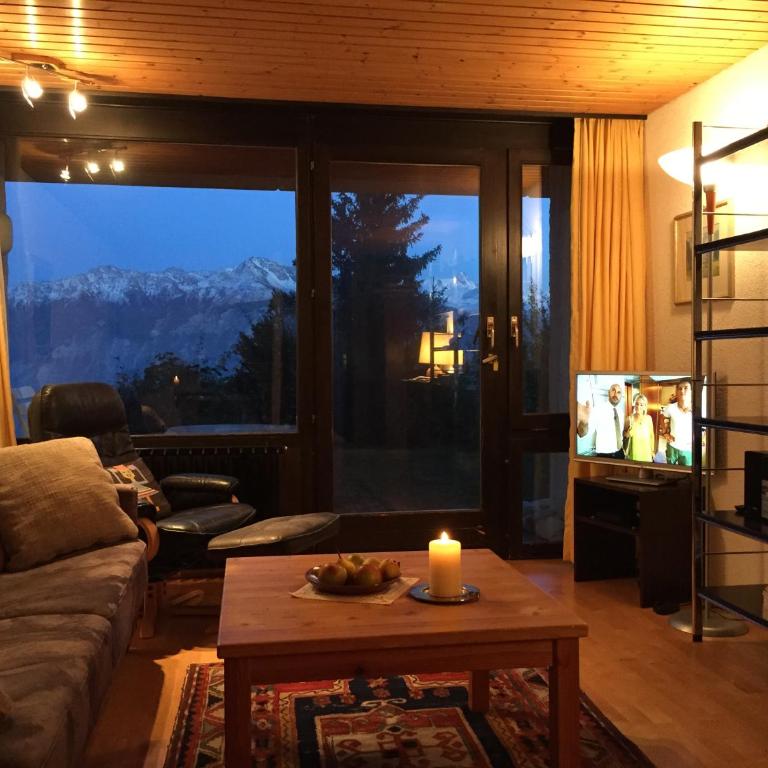 Apartment Eglantine with stunning views of the Valais Peaks - Apartment mit 1 Schlafzimmer - 6