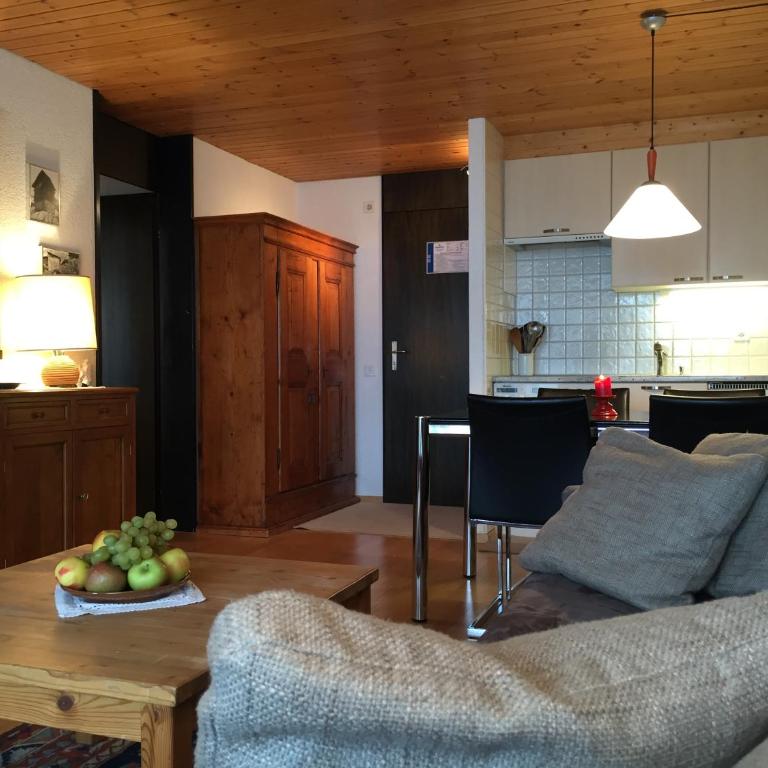 Apartment Eglantine with stunning views of the Valais Peaks - Apartment mit 1 Schlafzimmer - 5