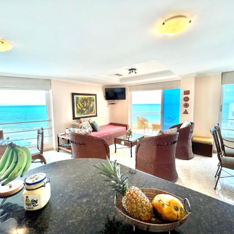 Encantador departamento frente al mar con WIFI - Apartamento con vistas al mar - 8