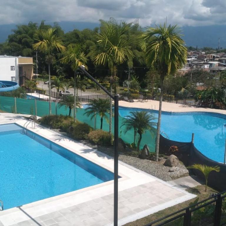 Acogedor fresco iluminado rodeado de naturaleza apartasol en el Quindío - Apartamento de 2 dormitorios - 6