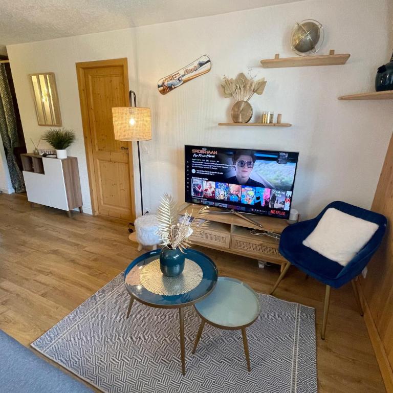 Au Petit Flocon - Appartement 3 pièces, central et proche pistes - parking privé et wifi - Apartment mit 2 Schlafzimmern - 3