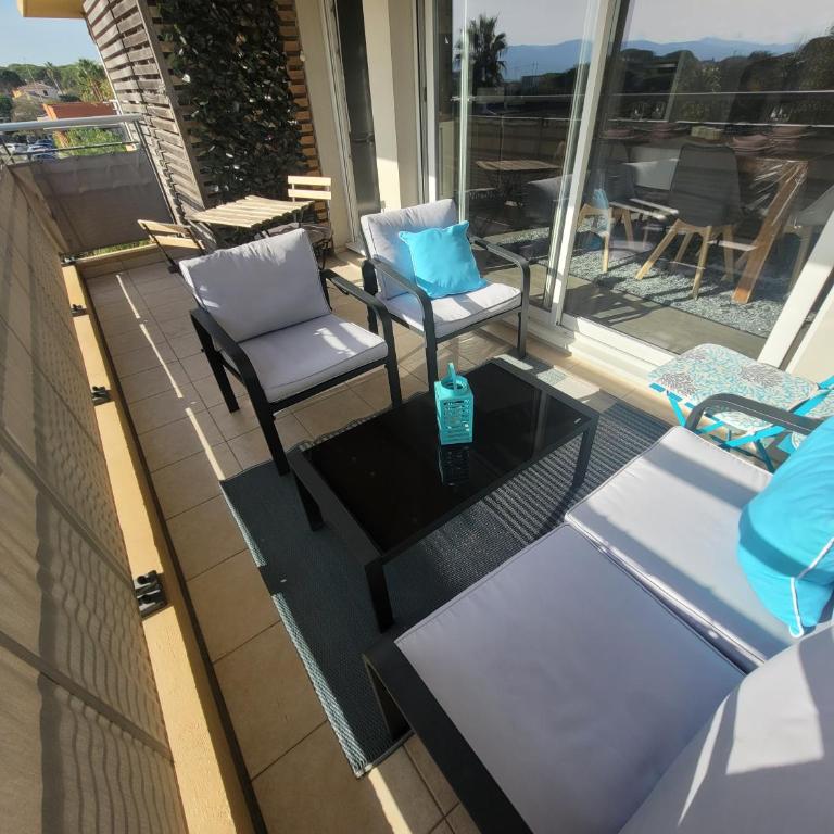 Le Palmier d'Azur - Fréjus Cais - Wi-Fi - Two-Bedroom Apartment - 20