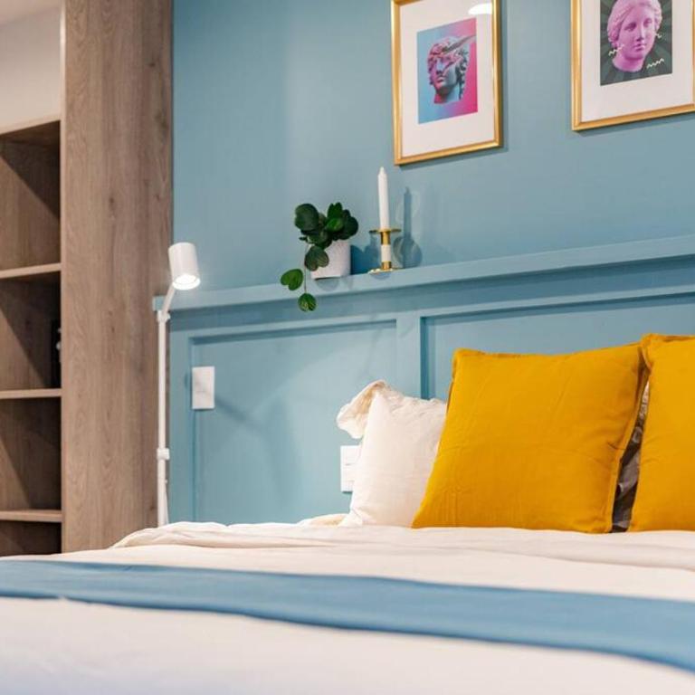 Modern apt w/balcony, pingpong table, roof top,gym - Apartamento de 2 dormitorios - 4