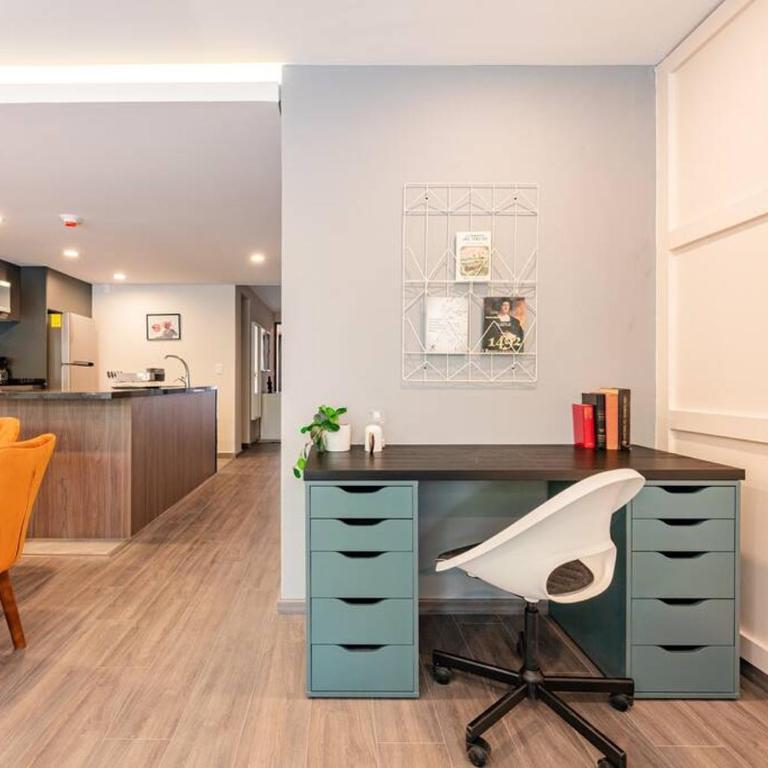 Modern apt w/balcony, pingpong table, roof top,gym - Apartamento de 2 dormitorios - 17