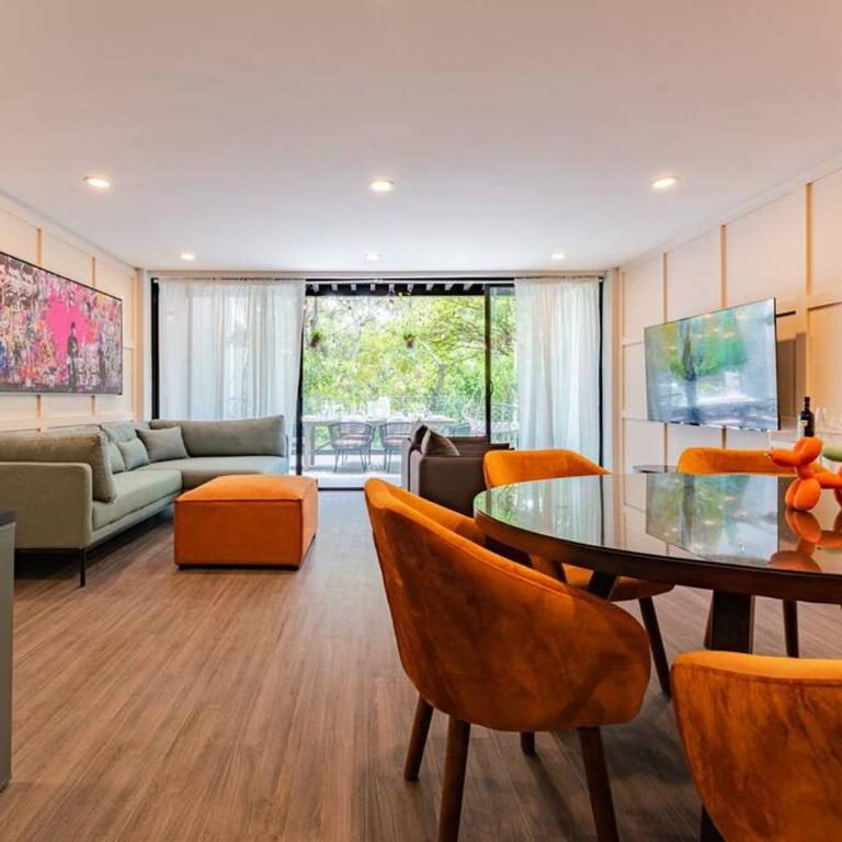 Modern apt w/balcony, pingpong table, roof top,gym - Apartamento de 2 dormitorios - 50