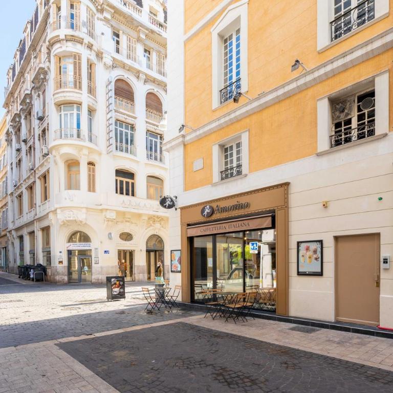 Les Petits Pavillons Appartements Standing 1 chambre 4 pers Clim Vieux-Port - Apartamento Deluxe - 22