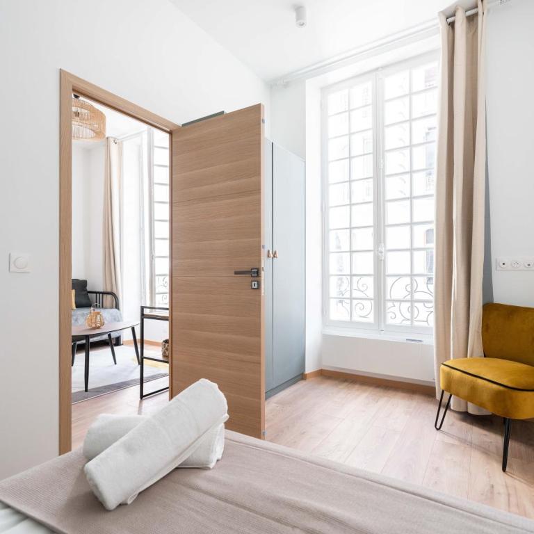 Les Petits Pavillons Appartements Standing 1 chambre 4 pers Clim Vieux-Port - Apartamento Deluxe - 23