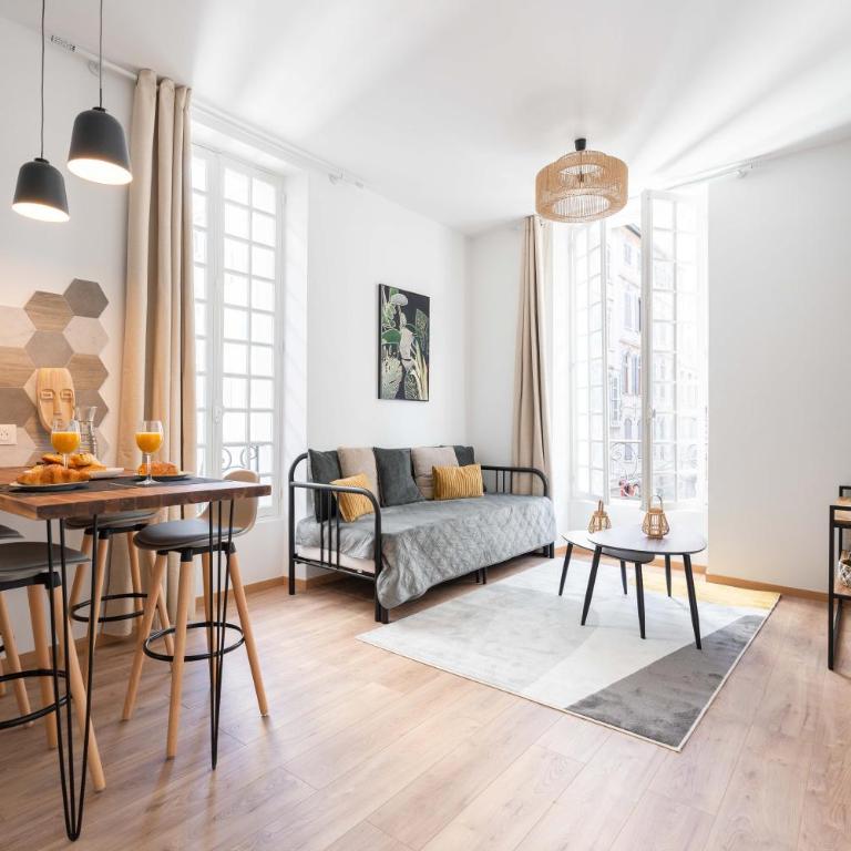 Les Petits Pavillons Appartements Standing 1 chambre 4 pers Clim Vieux-Port - Apartamento Deluxe - 1