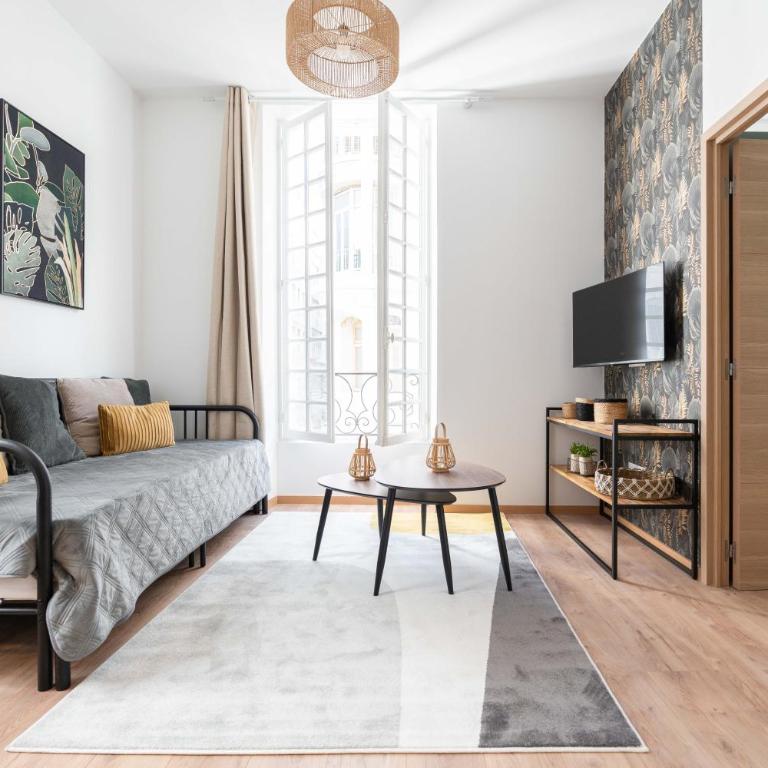 Les Petits Pavillons Appartements Standing 1 chambre 4 pers Clim Vieux-Port - Apartamento Deluxe - 10