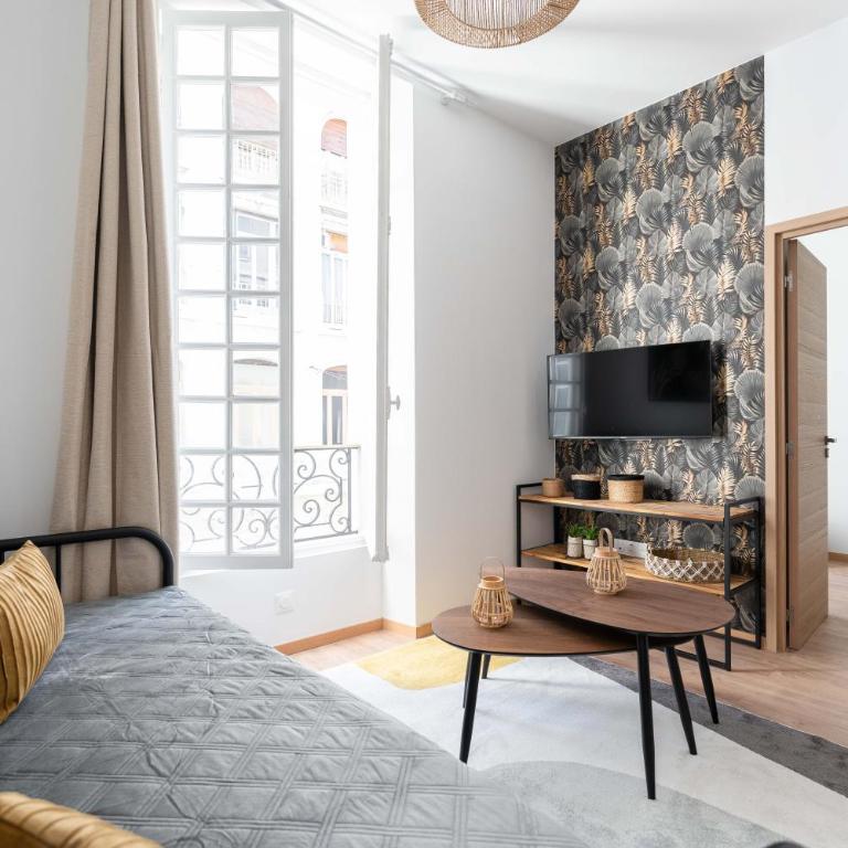 Les Petits Pavillons Appartements Standing 1 chambre 4 pers Clim Vieux-Port - Apartamento Deluxe - 9