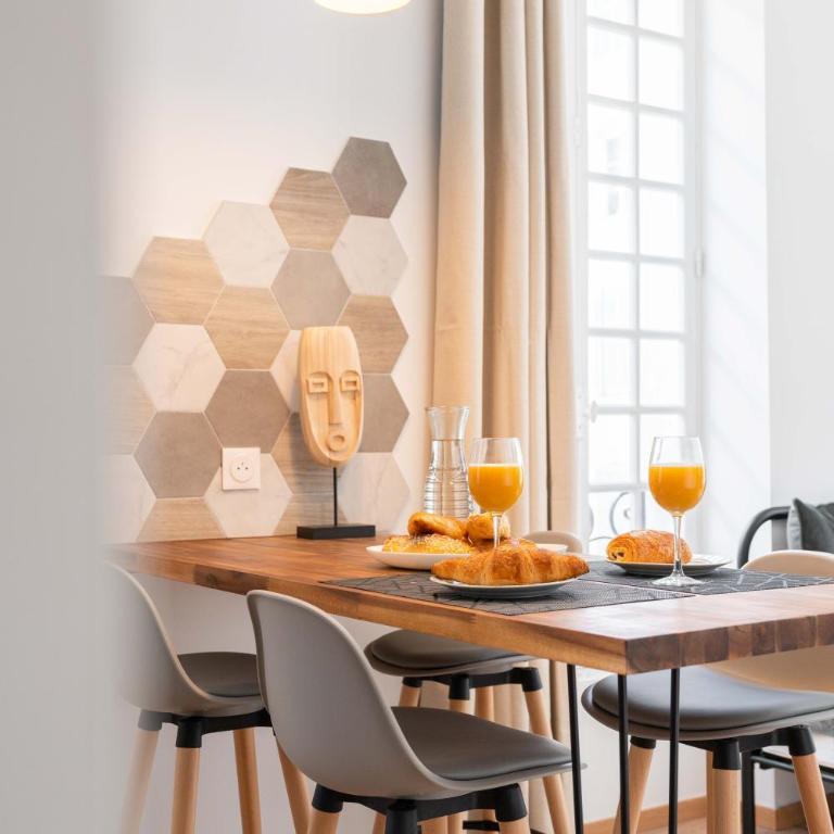 Les Petits Pavillons Appartements Standing 1 chambre 4 pers Clim Vieux-Port - Apartamento Deluxe - 13