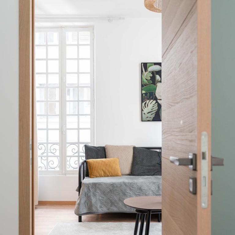 Les Petits Pavillons Appartements Standing 1 chambre 4 pers Clim Vieux-Port - Apartamento Deluxe - 12