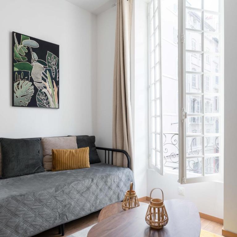 Les Petits Pavillons Appartements Standing 1 chambre 4 pers Clim Vieux-Port - Apartamento Deluxe - 4