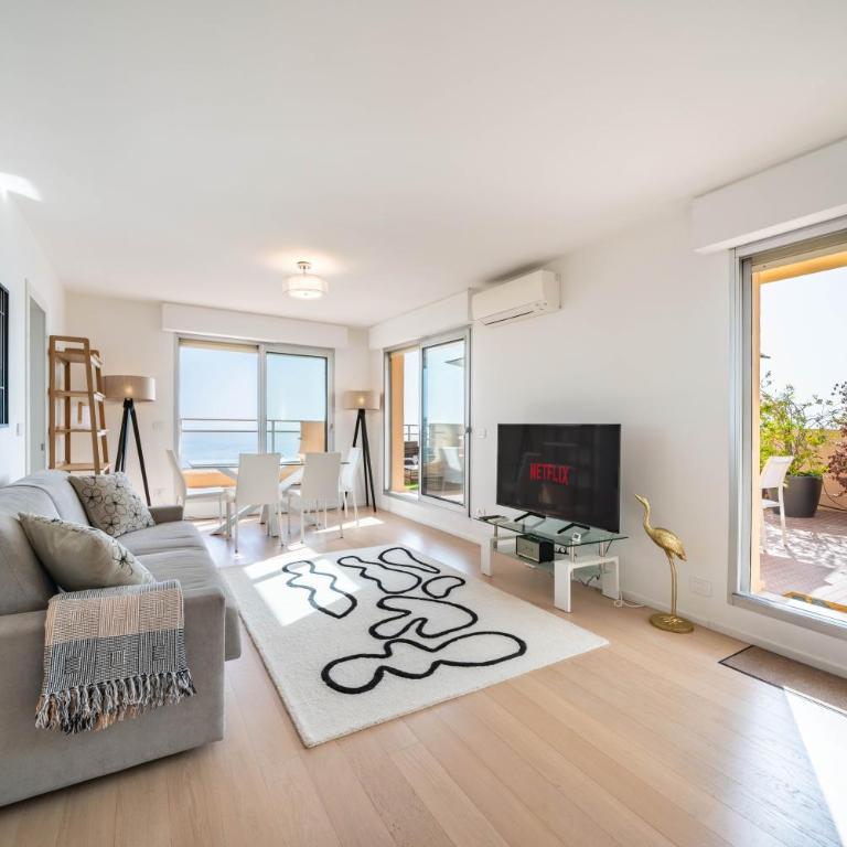 Baie Roquebrune - Vue mer - Parking - AJ - Appartement 2 Chambres - 8