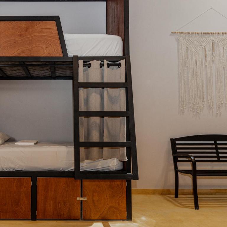 Caleta Hostel Rooftop & Pool - Bed in 4-Bed Female Dormitory Room - 4