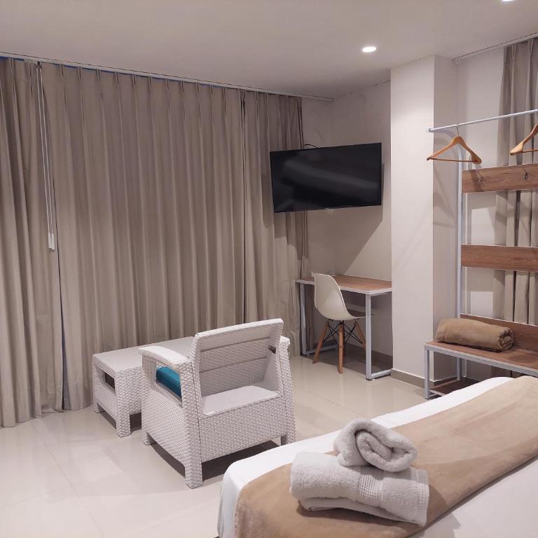 Bahia San Andres Hospedaje - Double Room with Sea View - 4