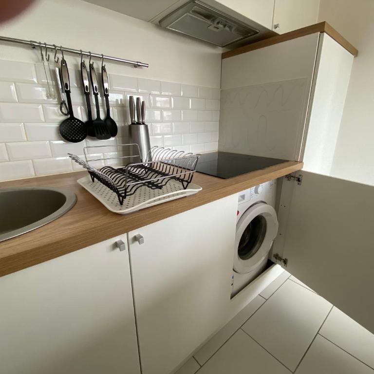 Studio Amicie 27m2, balcon couvert, près centre-gare-cathédrale, wifi - Appartamento Monolocale - 22