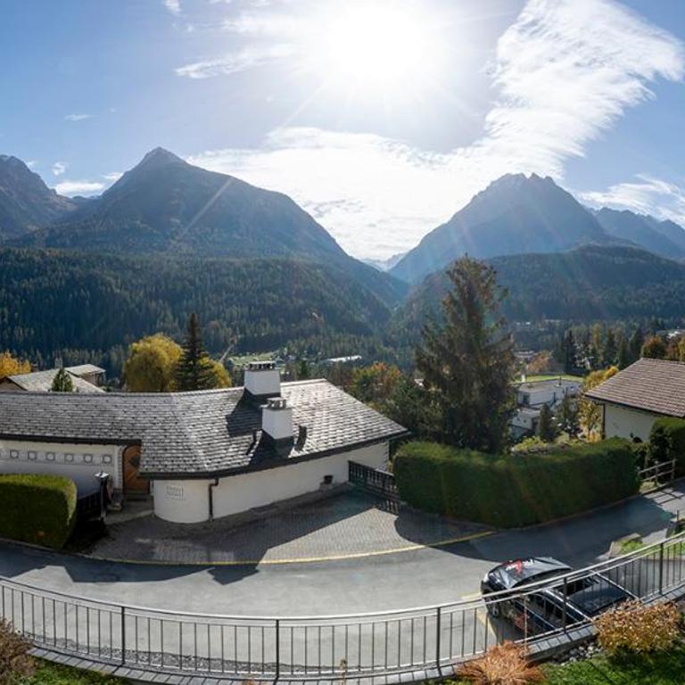 Chasa Nalains - Apartment mit Blick auf die Berge - 13