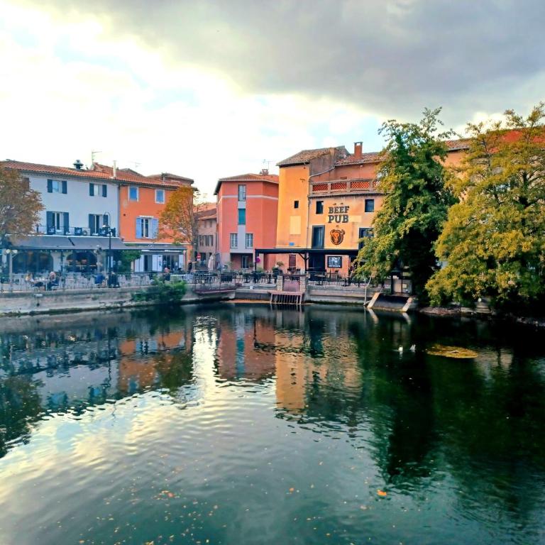 L'isle sur la sorgue, appartement 2 pièces jardin parking - Apartment mit 1 Schlafzimmer - 10