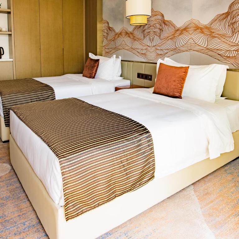 LDS Hotel Belgrade - Deluks Dvokrevetna Soba sa Zasebnim Krevetima i Besplatnim Parkingom - 3