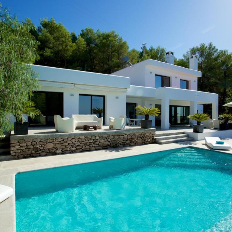 Gorgeous Ibiza Villa Las Palomas 4 Bedrooms Beautiful Sunset & Country View San Jose - Four-Bedroom Villa - 3