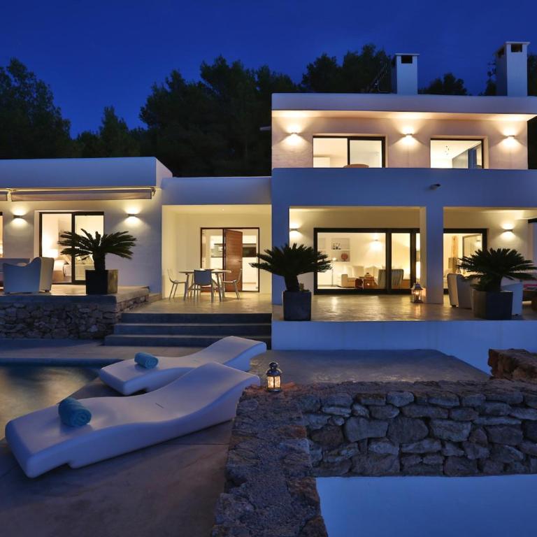 Gorgeous Ibiza Villa Las Palomas 4 Bedrooms Beautiful Sunset & Country View San Jose - Four-Bedroom Villa - 23