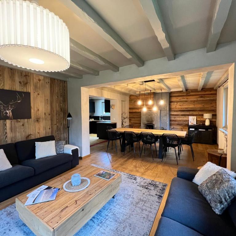 LES CIMES BLANCHES CLEDICIHOME Chalet 10 pers SPA & Grand terrain 4 MINUTES DES PISTES - Chalet - 3