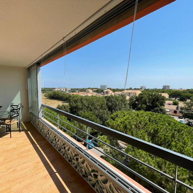 T3 vue sur mer, renové à neuf, 4 à 6 pers,65 m2-500 M de la plage - Appartement 2 Chambres - 16