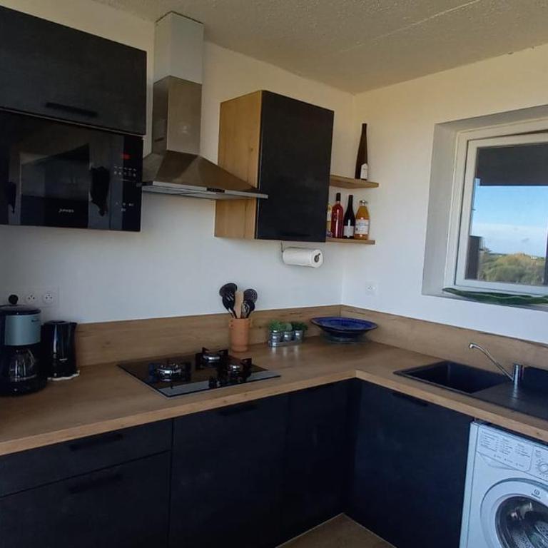 T3 vue sur mer, renové à neuf, 4 à 6 pers,65 m2-500 M de la plage - Appartement 2 Chambres - 4