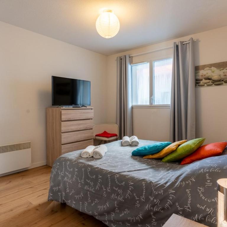 Appartement T2 avec piscine, proche océan, linge et ménage inclus, à Biscarrosse Plage - FR-1-319-455 - Appartement (5 Adultes) - 7