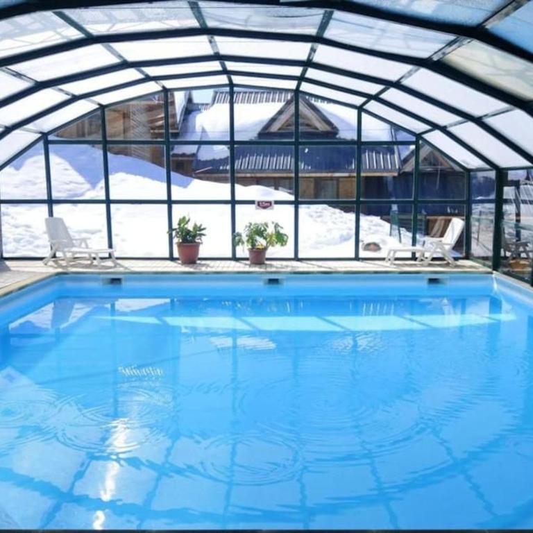 Saint François Longchamps Loc à la Montagne avec piscine été hiver vg23 - Chalet 2 Chambres - 3
