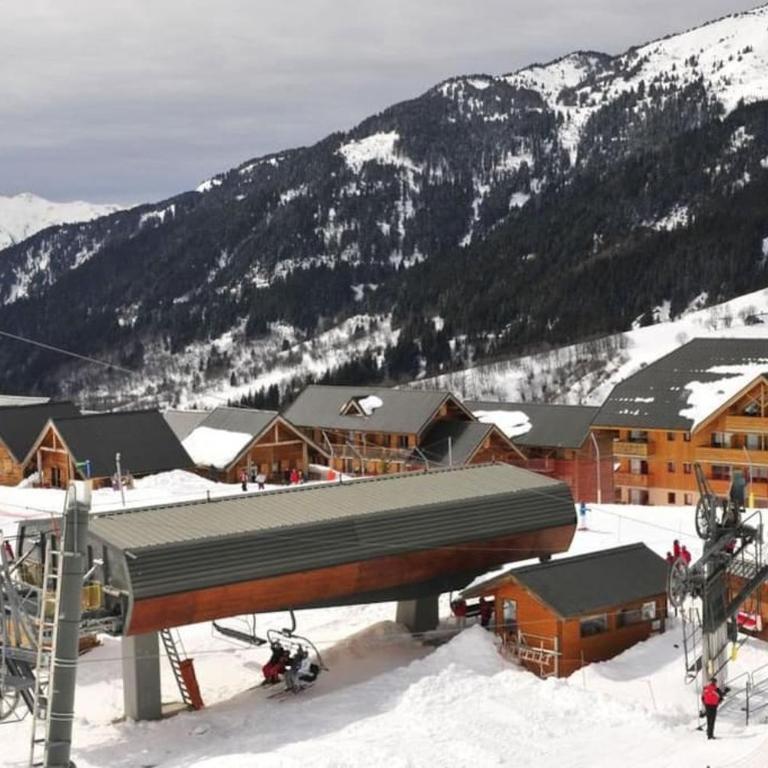 Saint François Longchamps Loc à la Montagne avec piscine été hiver vg23 - Chalet 2 Chambres - 8