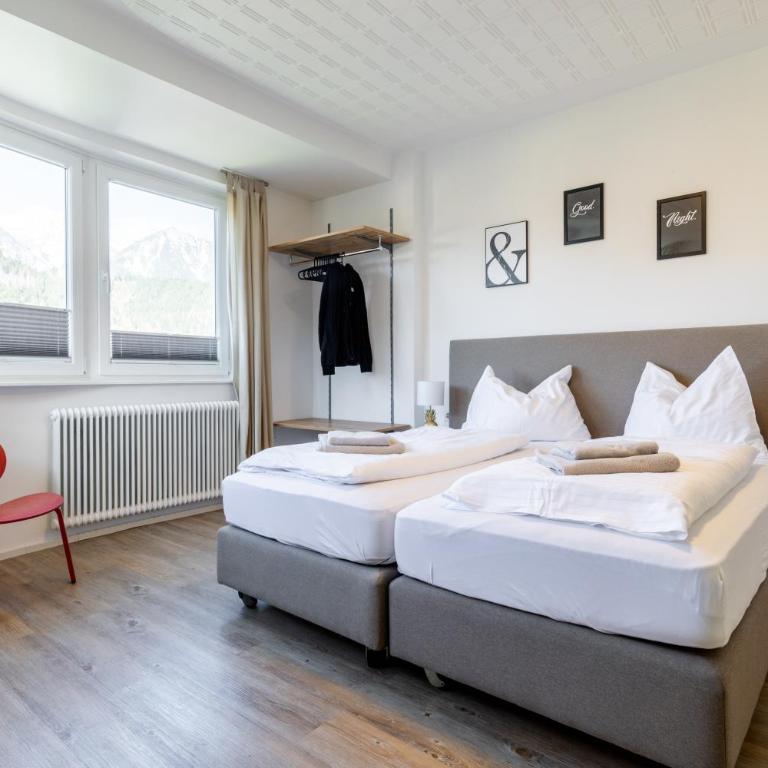 Appartements DAS RETTENBACHER - Apartment mit 3 Schlafzimmern, Terrasse und Bergblick - 17