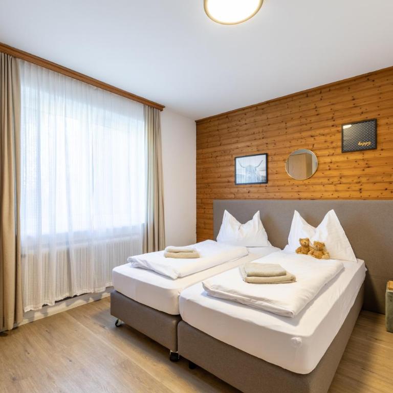 Appartements DAS RETTENBACHER - Apartment mit 3 Schlafzimmern, Terrasse und Bergblick - 5