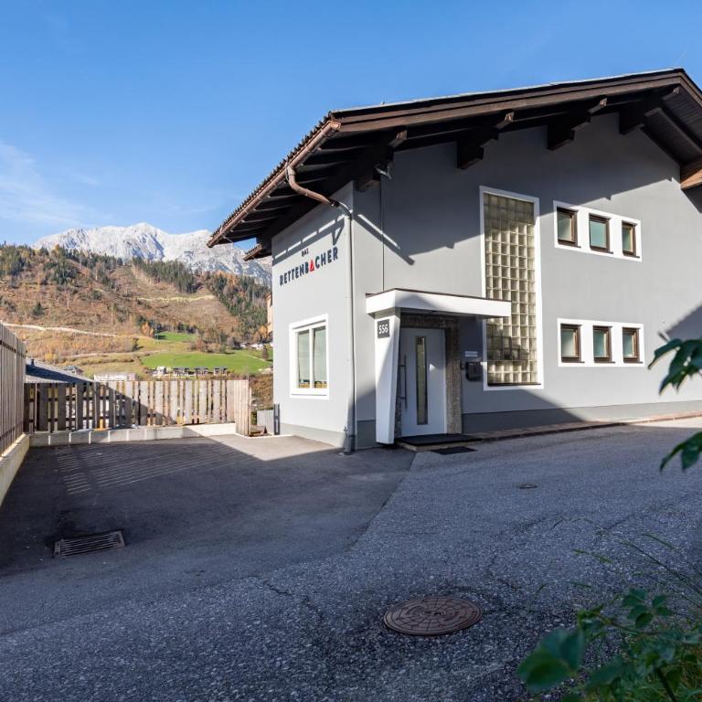 Appartements DAS RETTENBACHER - Apartment mit 3 Schlafzimmern, Terrasse und Bergblick - 31