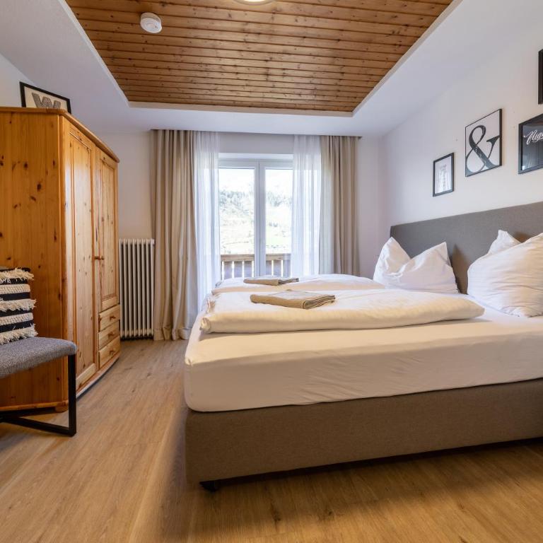 Appartements DAS RETTENBACHER - Four-Bedroom Apartment with Balcony and Mountain View - 21