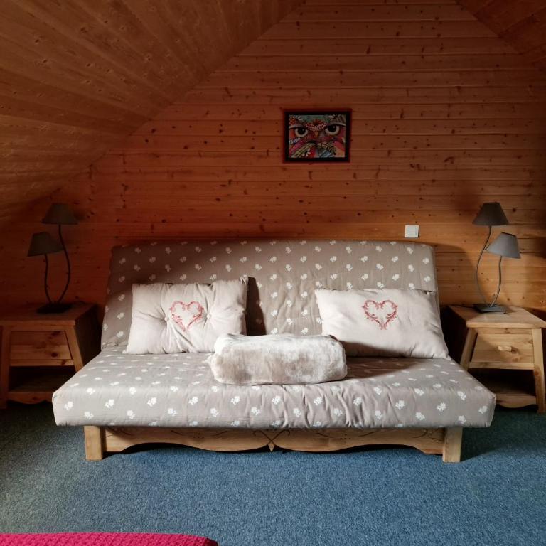 Saint François Longchamps Loc à la Montagne avec piscine été hiver vg23 - Chalet 2 Chambres - 14
