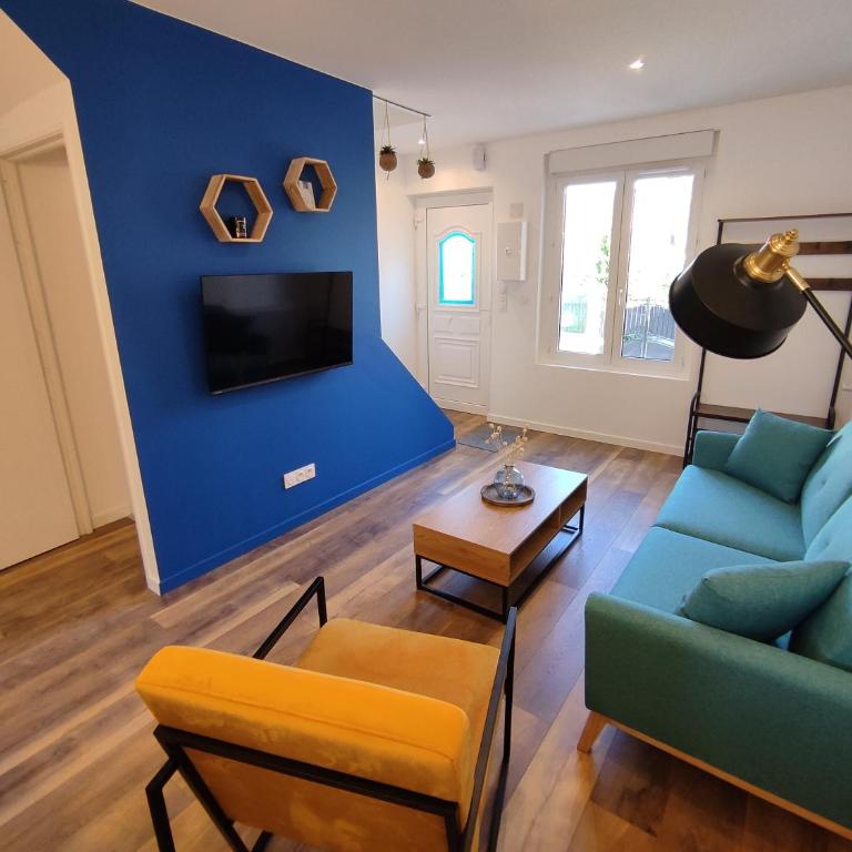 Maison de ville, SPA Balnéo, 2 suites parentales - Maison 2 Chambres - 18