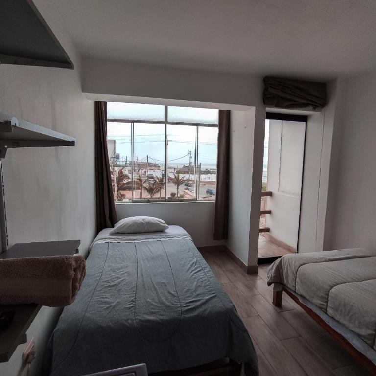 Hospedaje Nuna - Playa Huanchaco - Twin Room with Sea View - 6