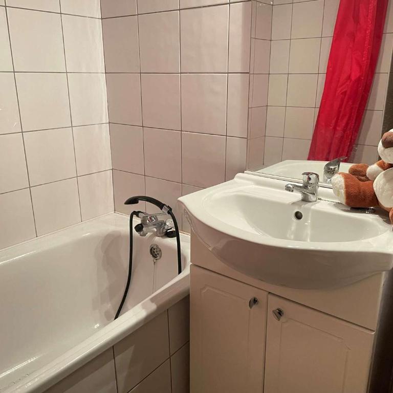Studio cabine, 4 pers, Risoul, proche commerces, Cuisine équipée, Balcon, Animaux acceptés - Appartement 1 Chambre - 15