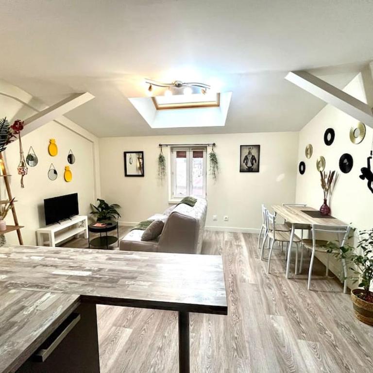 Le Repaire, Rives, 4 pers, Calme, Lit Queen et BZ - Appartement 1 Chambre - 43