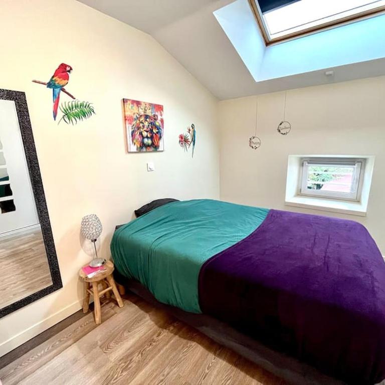 Le Repaire, Rives, 4 pers, Calme, Lit Queen et BZ - Appartement 1 Chambre - 47