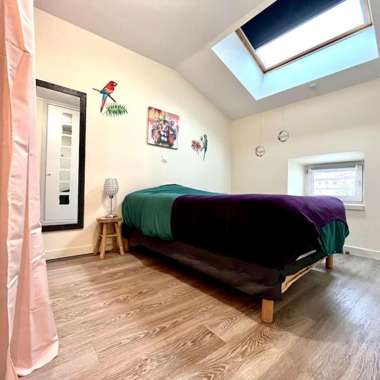 Le Repaire, Rives, 4 pers, Calme, Lit Queen et BZ - Appartement 1 Chambre - 59
